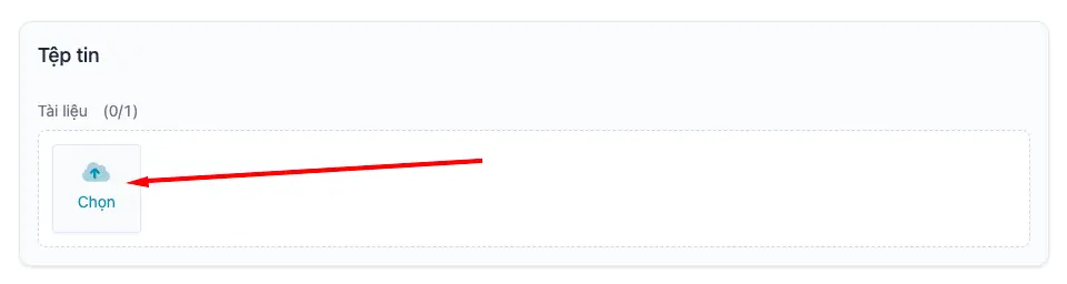 Chèn Tệp tin đính kèm